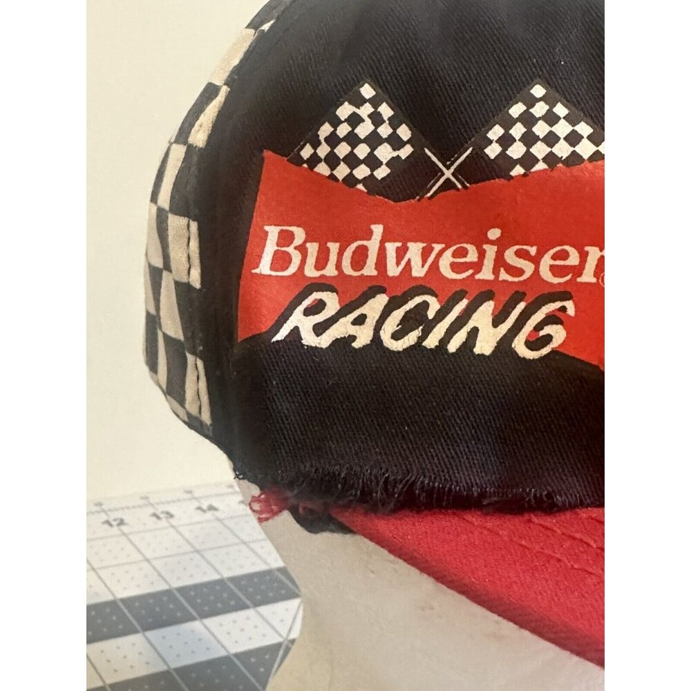 vintage budweiser Racing SnapBack‎ Hat - Picture 3 of 12